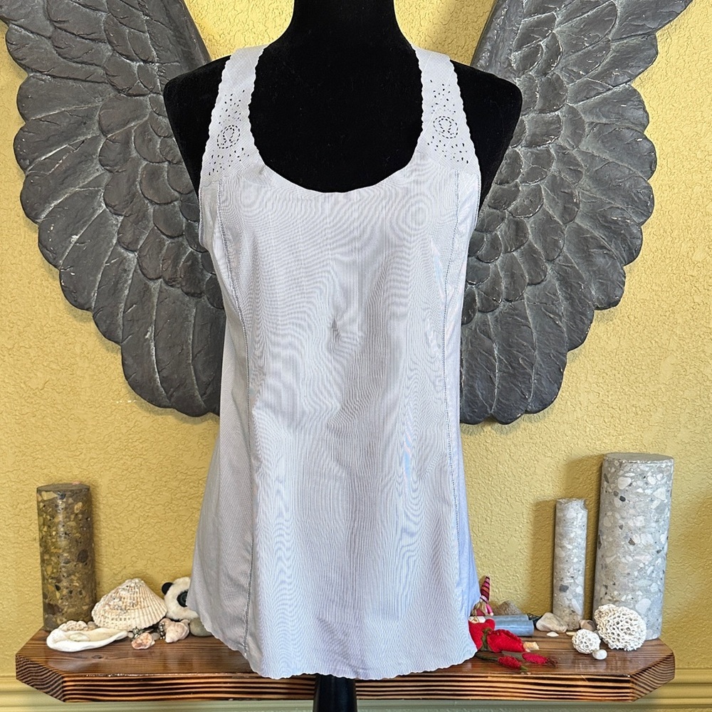 Lululemon striped Racer Back Tank
